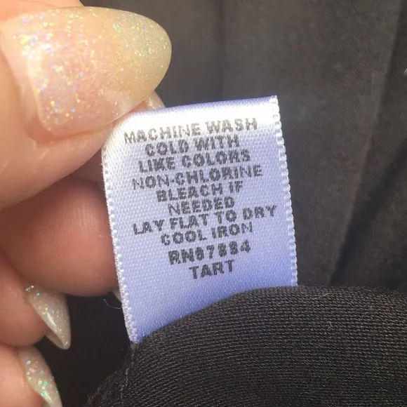 TART LITTLE BLACK SUNDRESS