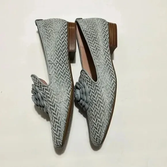 Taryn Rose Brigitta Woven Floral size 12b loafers