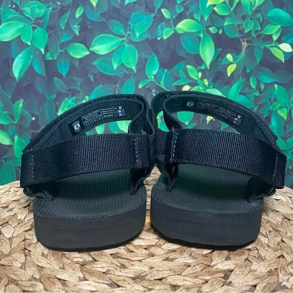 Teva universal original black strap Velcro sandals