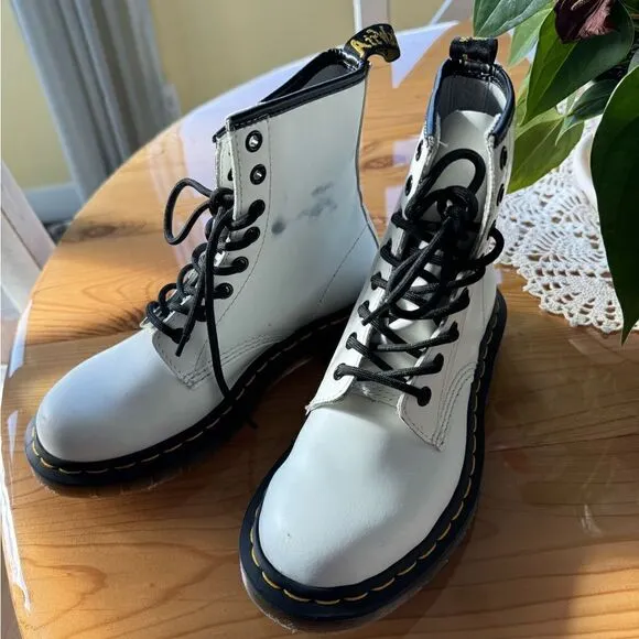 The iconic 1460 8-eye combat boot from Dr. Martens