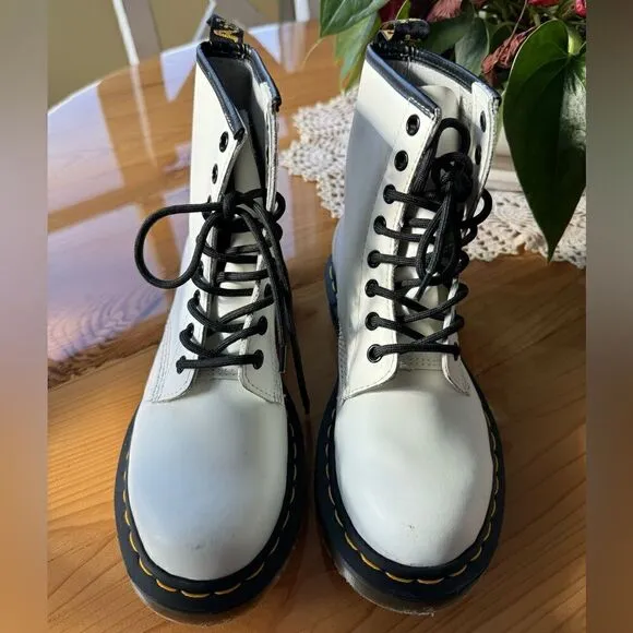 The iconic 1460 8-eye combat boot from Dr. Martens