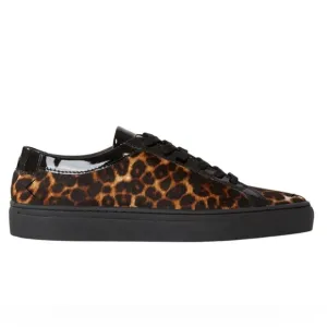The Kooples New NIB Leopard Print Low Top Sneakers Size 40 FR 9 US