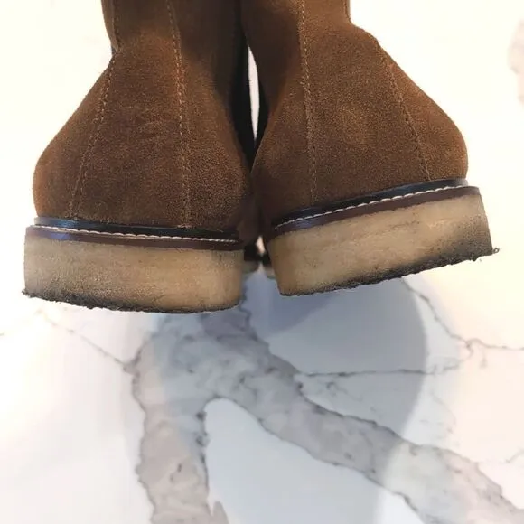 The Men's Store at Bloomingdale's Chelsea Boots Tan Suede Pull On Size 13
