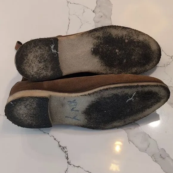 The Men's Store at Bloomingdale's Chelsea Boots Tan Suede Pull On Size 13