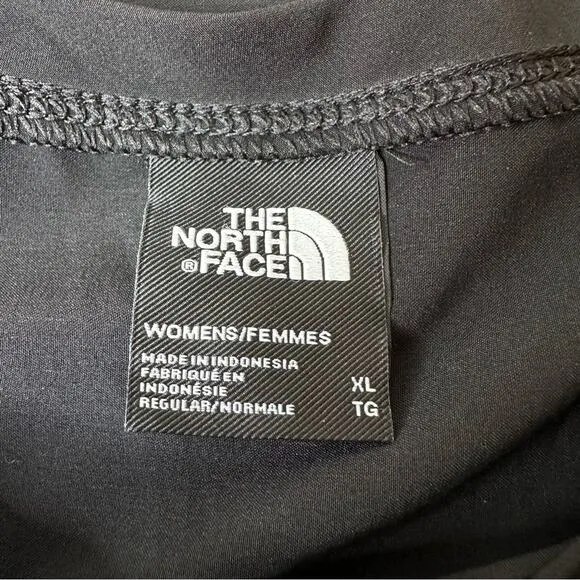 THE NORTH FACE Never Stop Wearing Drawstring Short Sleeve  Black Dress Sz XL
