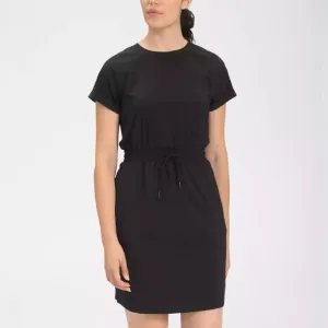 THE NORTH FACE Never Stop Wearing Drawstring Short Sleeve  Black Dress Sz XL