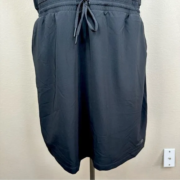 THE NORTH FACE Never Stop Wearing Drawstring Short Sleeve  Black Dress Sz XL