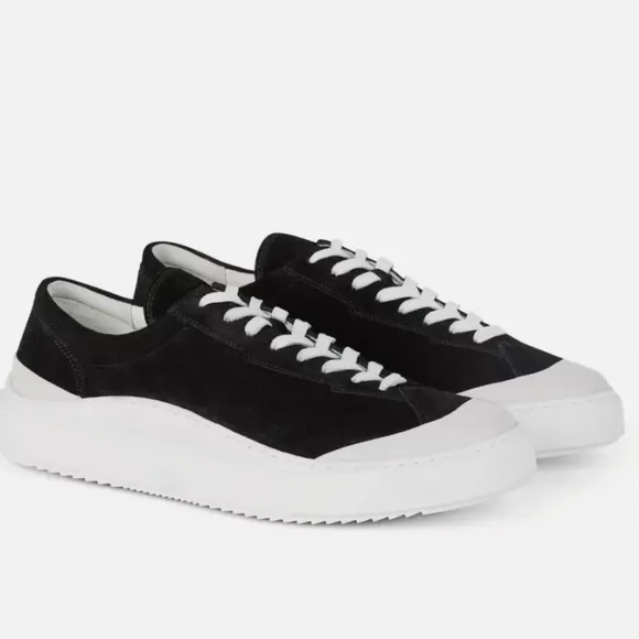 The Rad Black Kids Lobela Skate Low Top Sneakers US 11