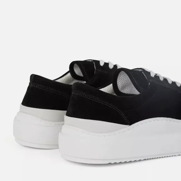 The Rad Black Kids Lobela Skate Low Top Sneakers US 11