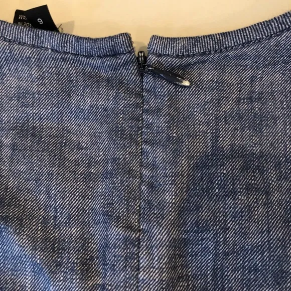 Theory Linen Blend Mini Dress EUC