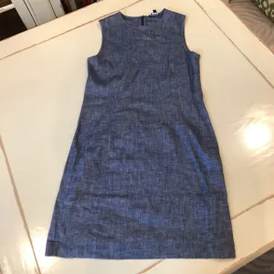 Theory Linen Blend Mini Dress EUC