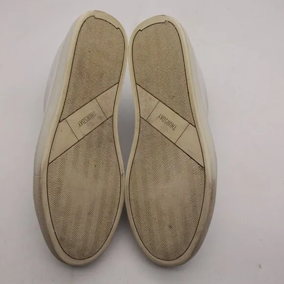 Thursday Boot Co. Premier Men's Size 11 White Leather Everyday Sneakers Low Top