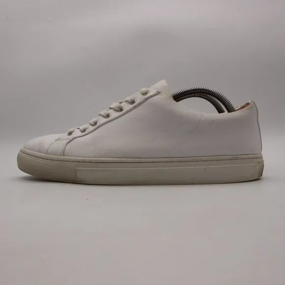 Thursday Boot Co. Premier Men's Size 11 White Leather Everyday Sneakers Low Top