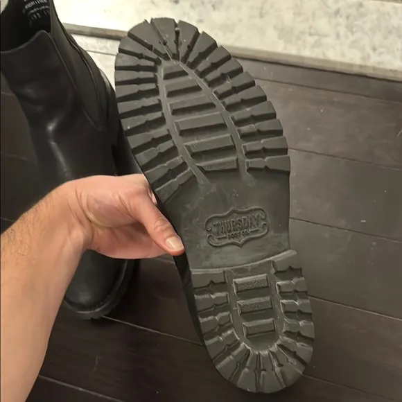Thursday Boot Company Black Chelsea Boots