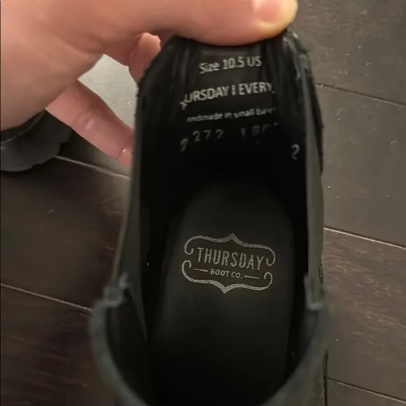 Thursday Boot Company Black Chelsea Boots
