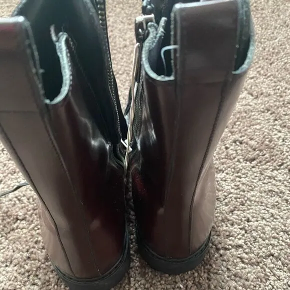 Thursday Boot Company Burgundy Combat boots, size 10