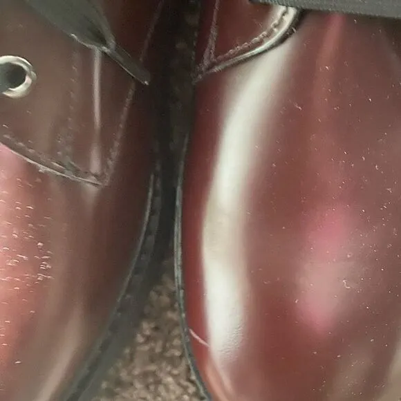 Thursday Boot Company Burgundy Combat boots, size 10