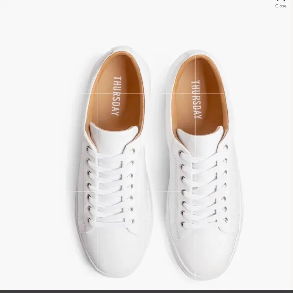 THURSDAY BOOT COMPANY PREMIER  LOW TOP LEATHER SNEAKER SZ 11