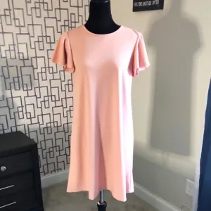 Tiana B. Women's Flutter Sleeve Shift Dress