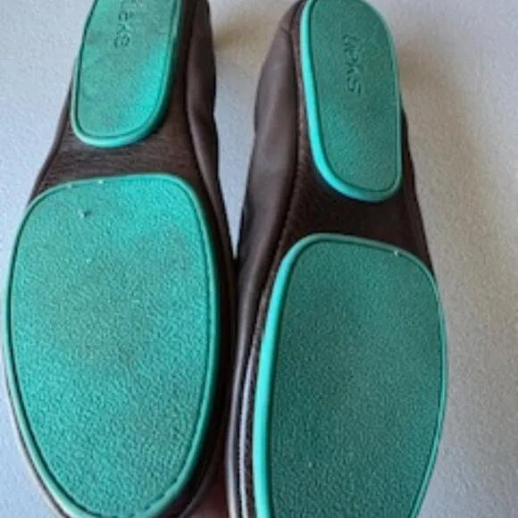 Tieks by Gavrieli Chocolate Ballet Flats, Size 11
