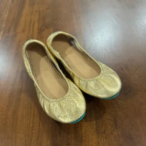 Tieks by Gavrieli Golden Glitz Ballet Flats Size 6
