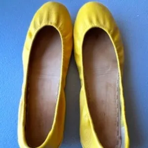 Tieks by Gavrieli Mustard, Size 11