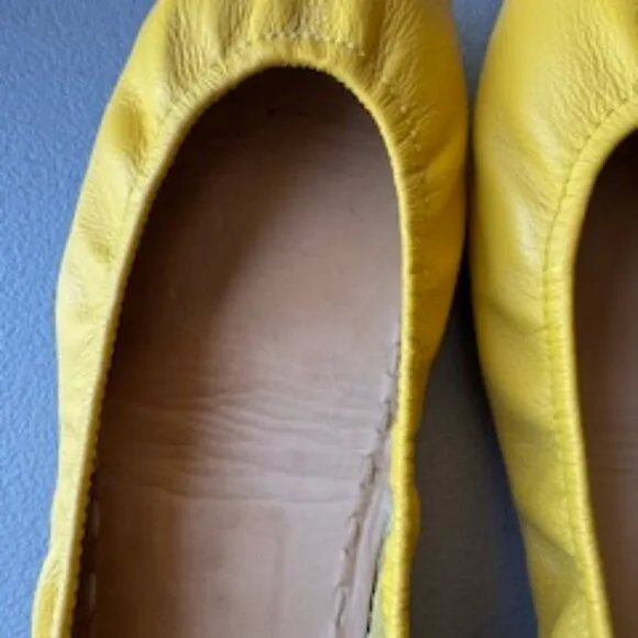 Tieks by Gavrieli Mustard, Size 11