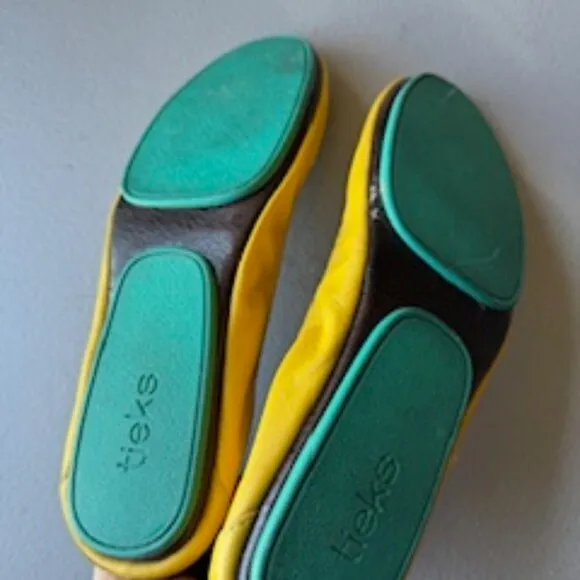 Tieks by Gavrieli Mustard, Size 11