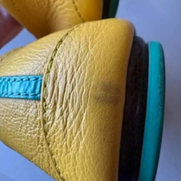 Tieks by Gavrieli Mustard, Size 11