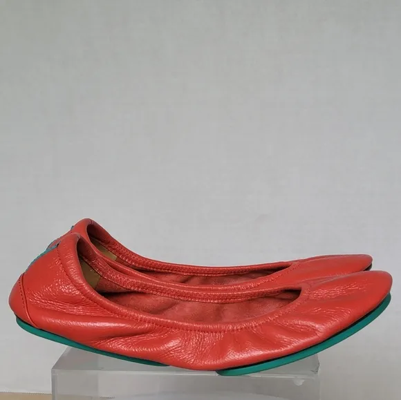 Tieks By Gavrieli Poppy Full Grain Leather Classic Ballet Flats Size 7