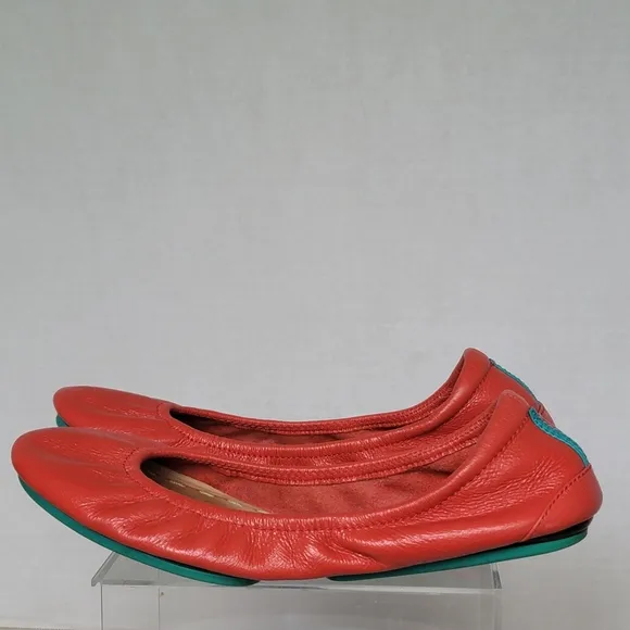 Tieks By Gavrieli Poppy Full Grain Leather Classic Ballet Flats Size 7