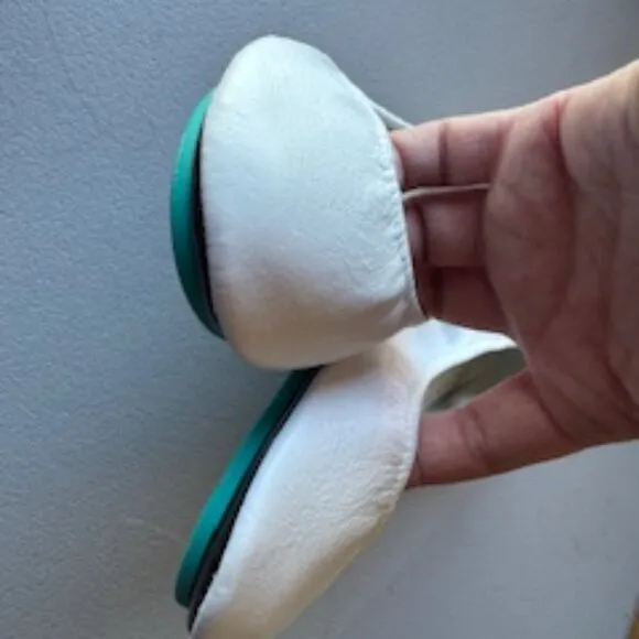 Tieks by Gavrieli White Lotus, Size 12 NEW IN BOX. Never Worn.