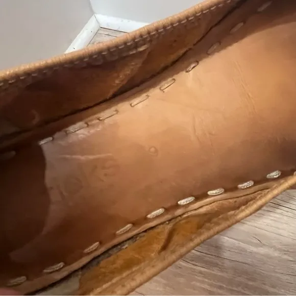 Tieks Camel Flats Size 9