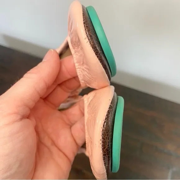 Tieks Cotton Candy Little Miss Mini Pink Ballet Flats Girls Size 12