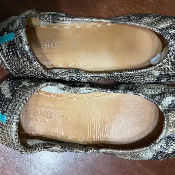 TIEKS GAVRIELI Copperhead  BALLET FLATS