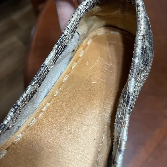 TIEKS GAVRIELI Copperhead  BALLET FLATS