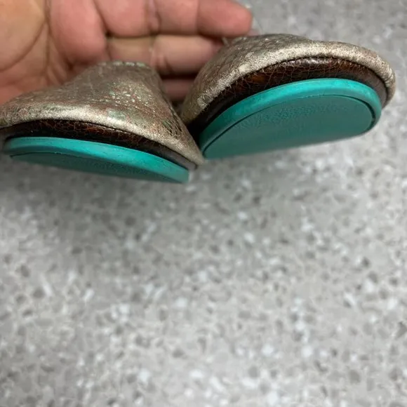 Tieks Wild Copper Ballet Flats 10