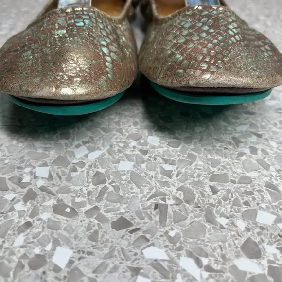 Tieks Wild Copper Ballet Flats 10