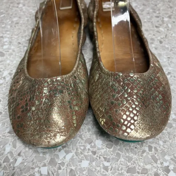 Tieks Wild Copper Ballet Flats 10
