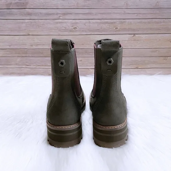Timberland Courmayeur Valley Chelsea Olive Boots