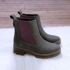 Timberland Courmayeur Valley Chelsea Olive Boots