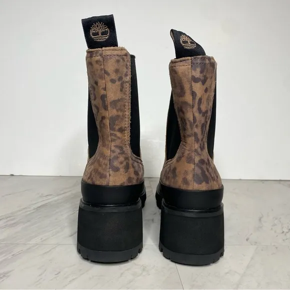 Timberland Kori Park Leopard Lug Sole Chelsea Boot 8 1/2