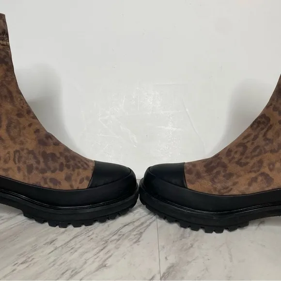 Timberland Kori Park Leopard Lug Sole Chelsea Boot 8 1/2
