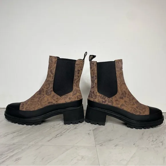 Timberland Kori Park Leopard Lug Sole Chelsea Boot 8 1/2