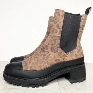 Timberland Kori Park Leopard Lug Sole Chelsea Boot 8 1/2