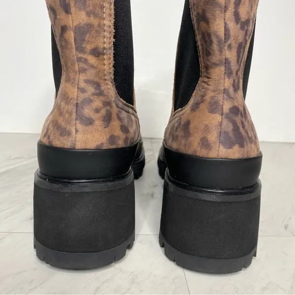 Timberland Kori Park Leopard Lug Sole Chelsea Boot 8 1/2