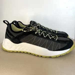 Timberland Men Low Top Hiking Sneaker Solar Wave Low Dark Green Mesh Size 8.5