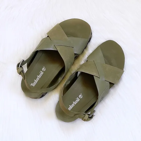 Timberland Women’s Santa Monica Sunrise Olive Sandals