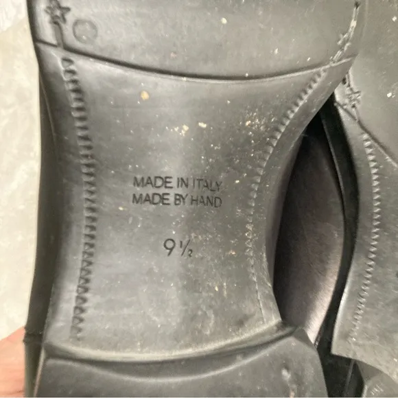 To Boot New York Adam Derrick Julius black calf leather Chelsea boot size 9.5