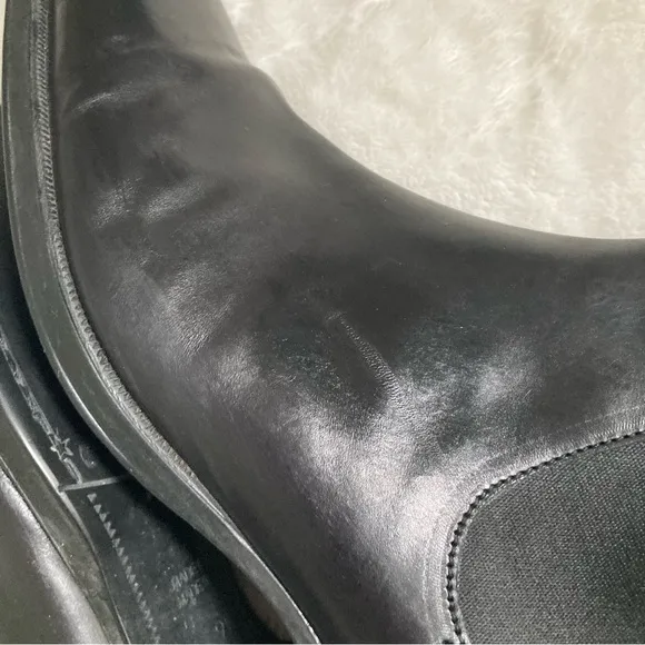 To Boot New York Adam Derrick Julius black calf leather Chelsea boot size 9.5